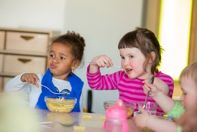 Das Bistro in der Kindertagesstätte Peter&Paul in Augsburg