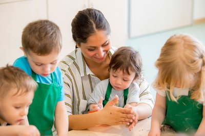 Selbst tun in der Kindertagesstätte Peter&Paul in Augsburg