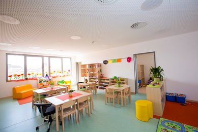 Gruppenraum in der Kindertagesstätte Peter&Paul in Augsburg